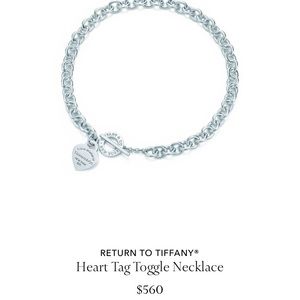 Tiffany & Co. toggle necklace